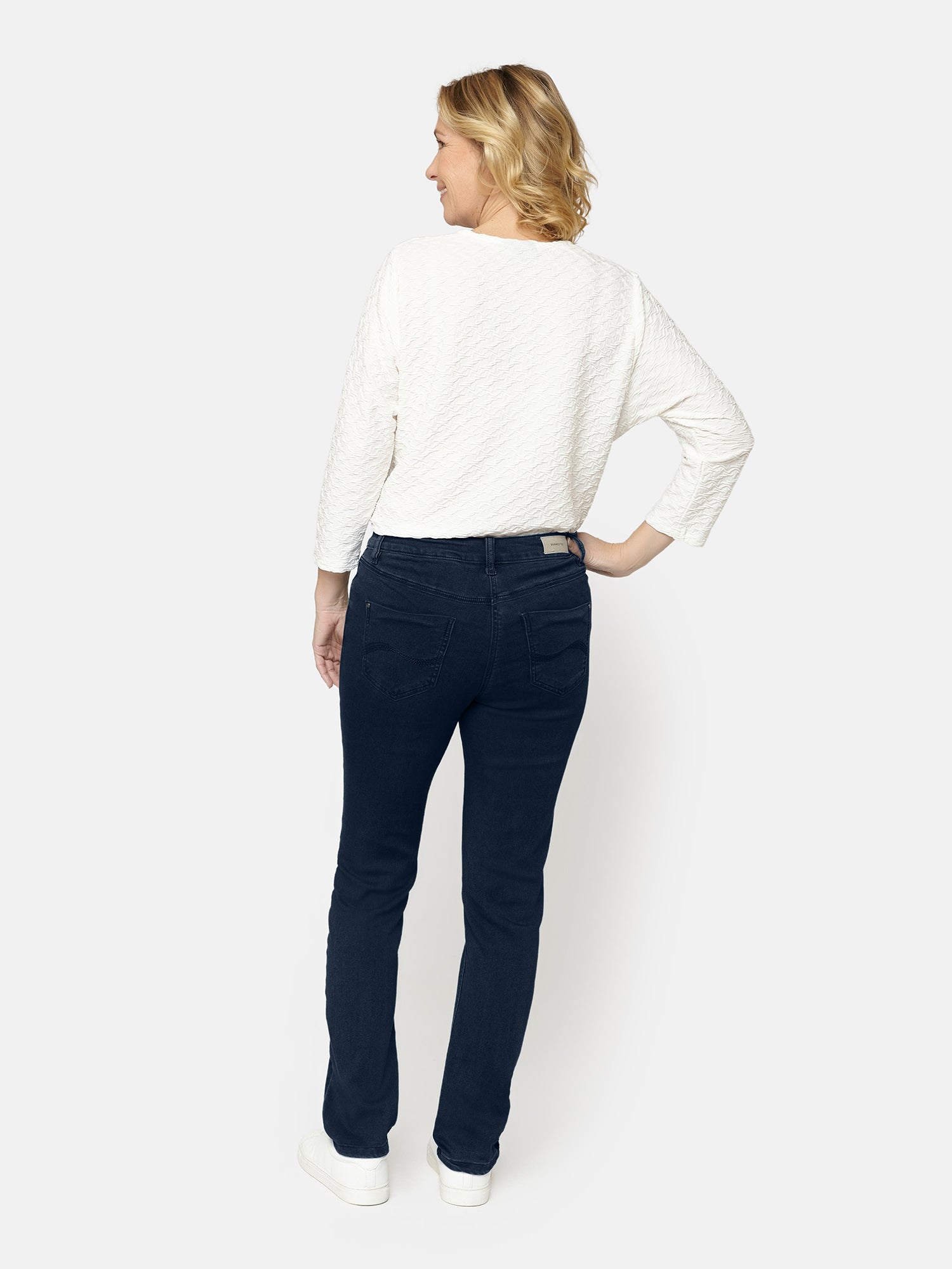 Madelaine Jeans - Navy - Straight Fit