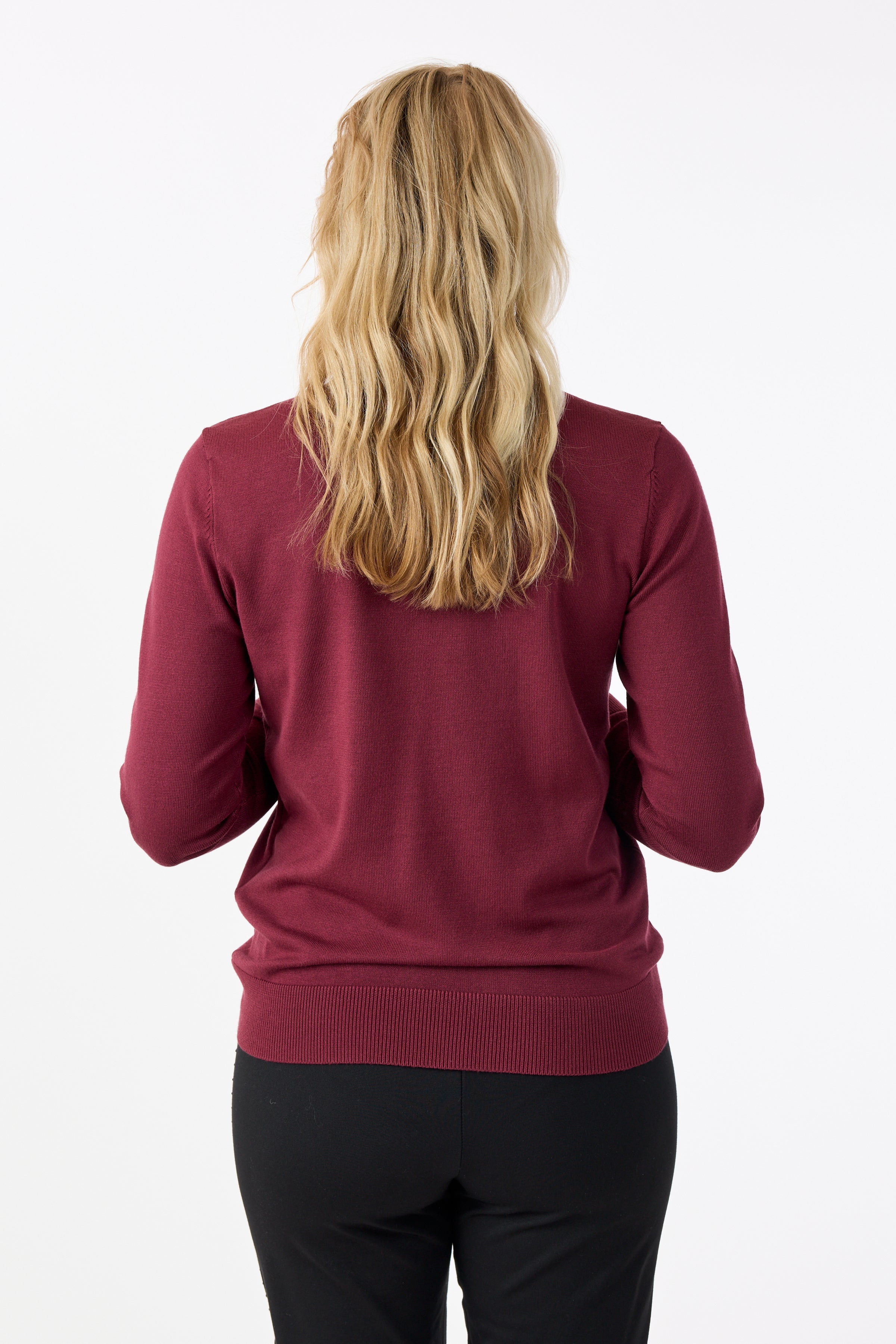 Strik - Bordeaux - Turtleneck