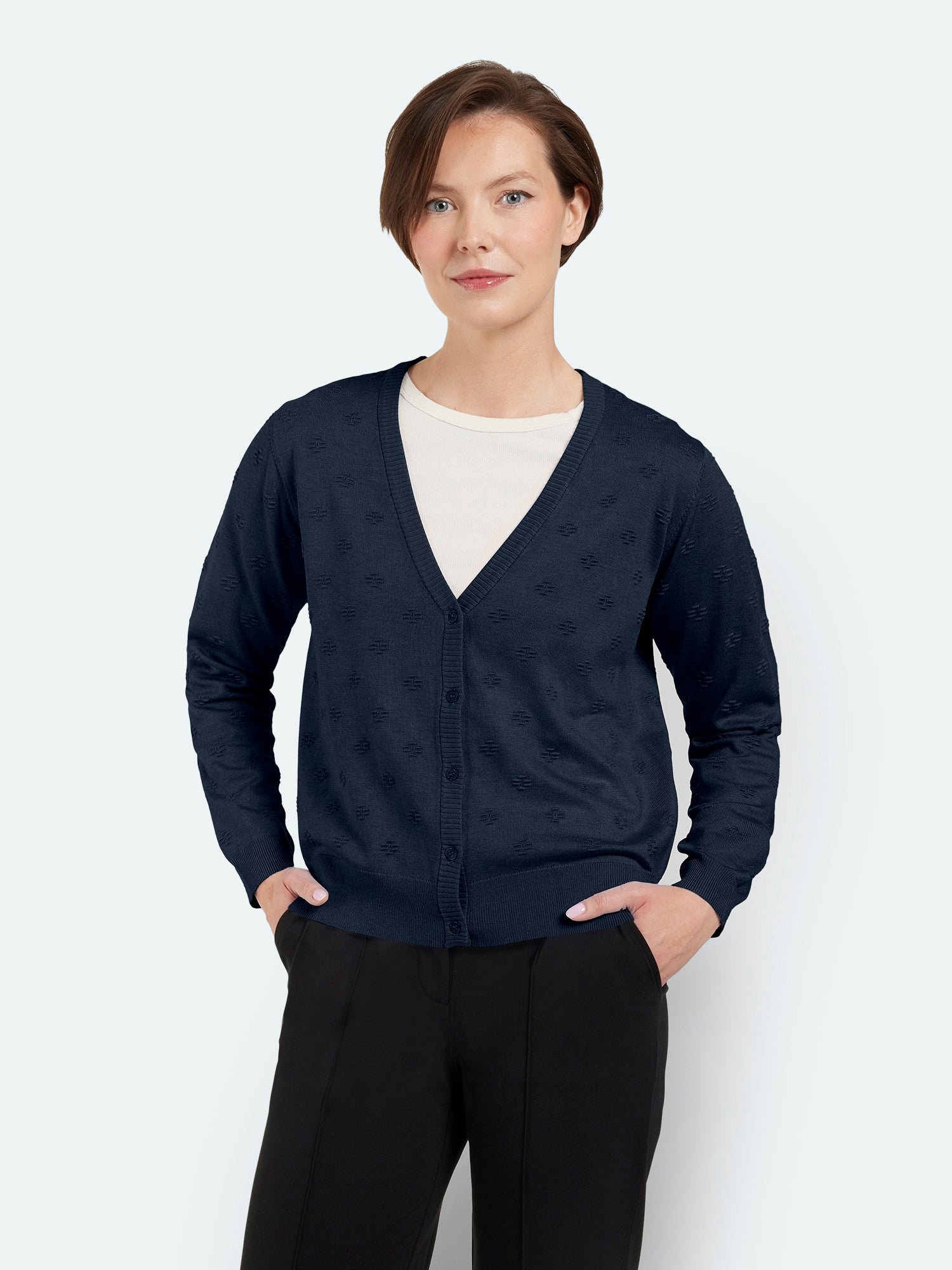 Cardigan - Navy