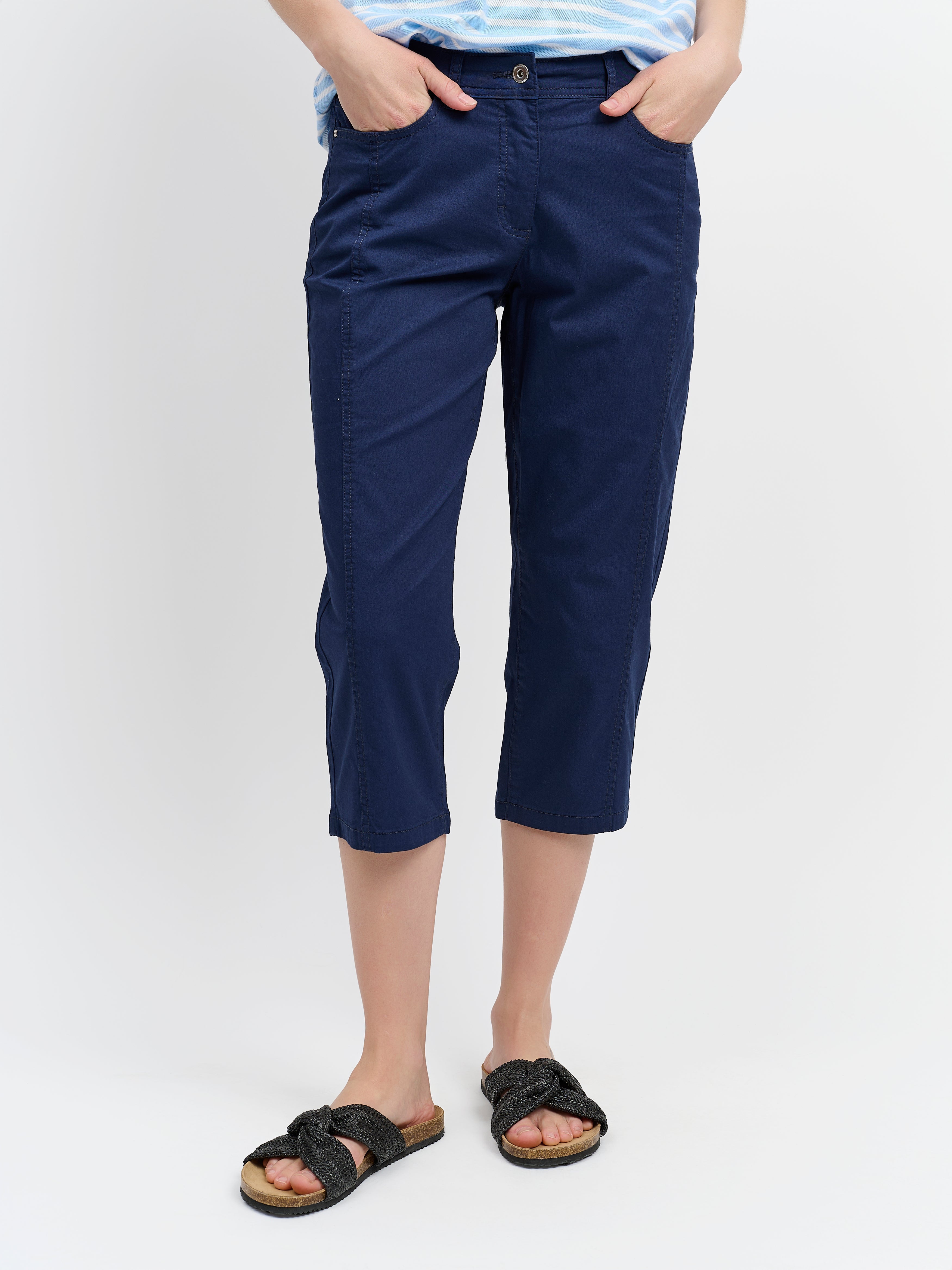 Madelaine Knickers - Navy - Straight Fit