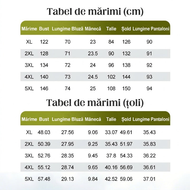Set de două piese pentru femei, respirabil și confortabil