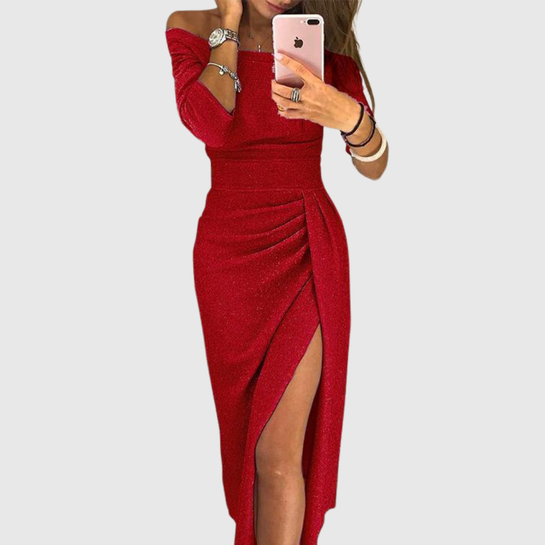 Fiora™ Elisa Off-shoulder Galakjole