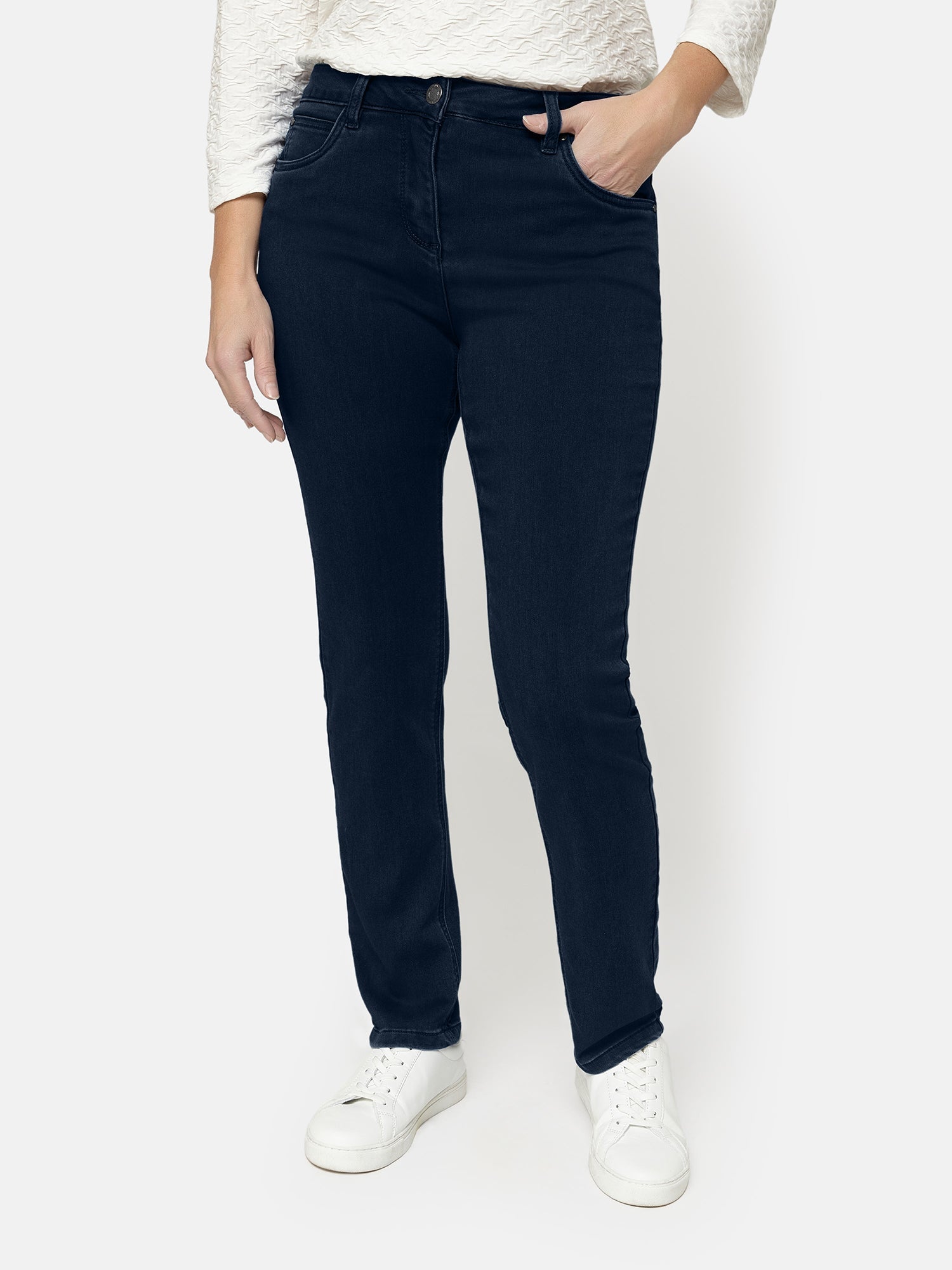 Madelaine Jeans - Navy - Straight Fit