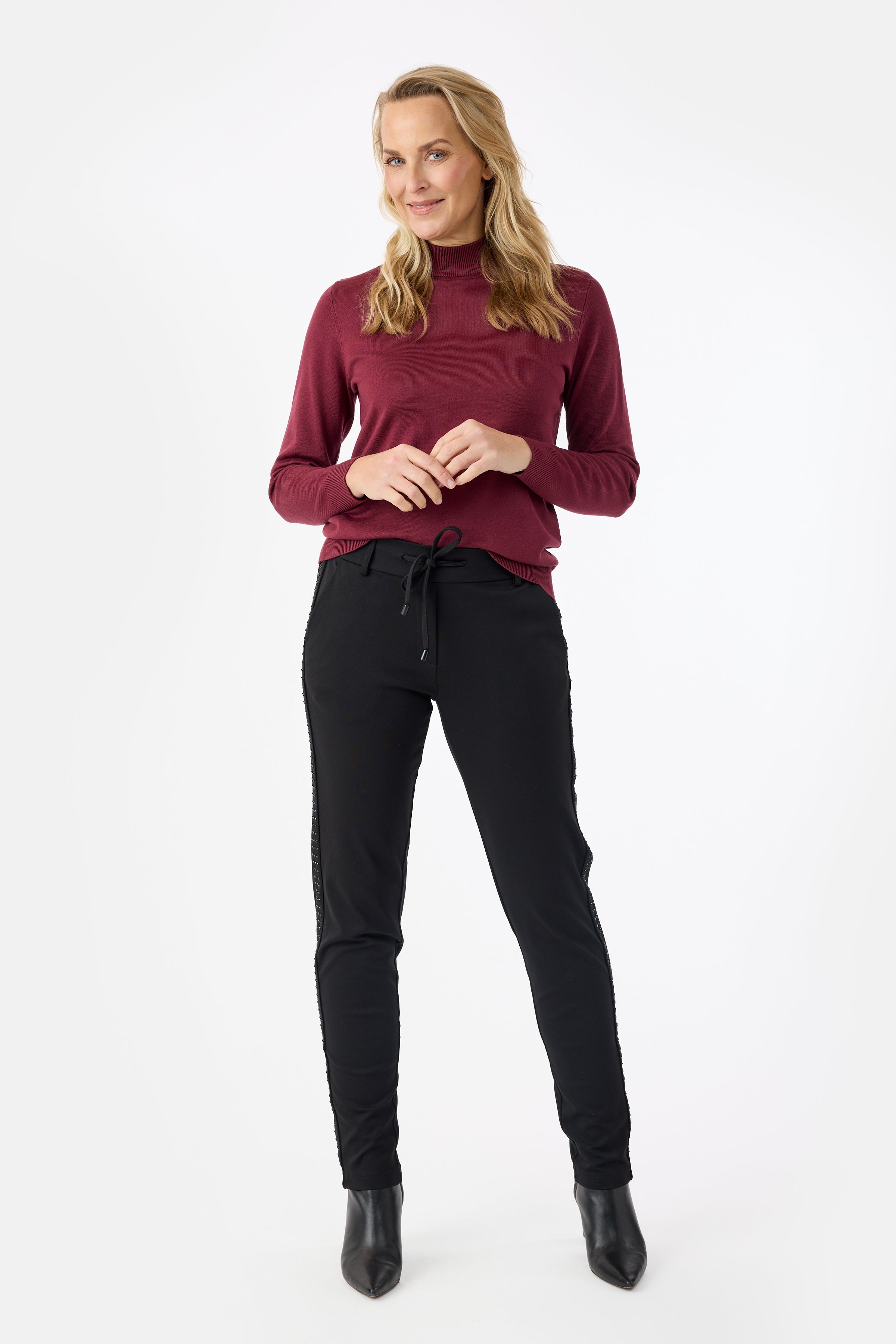 Strik - Bordeaux - Turtleneck