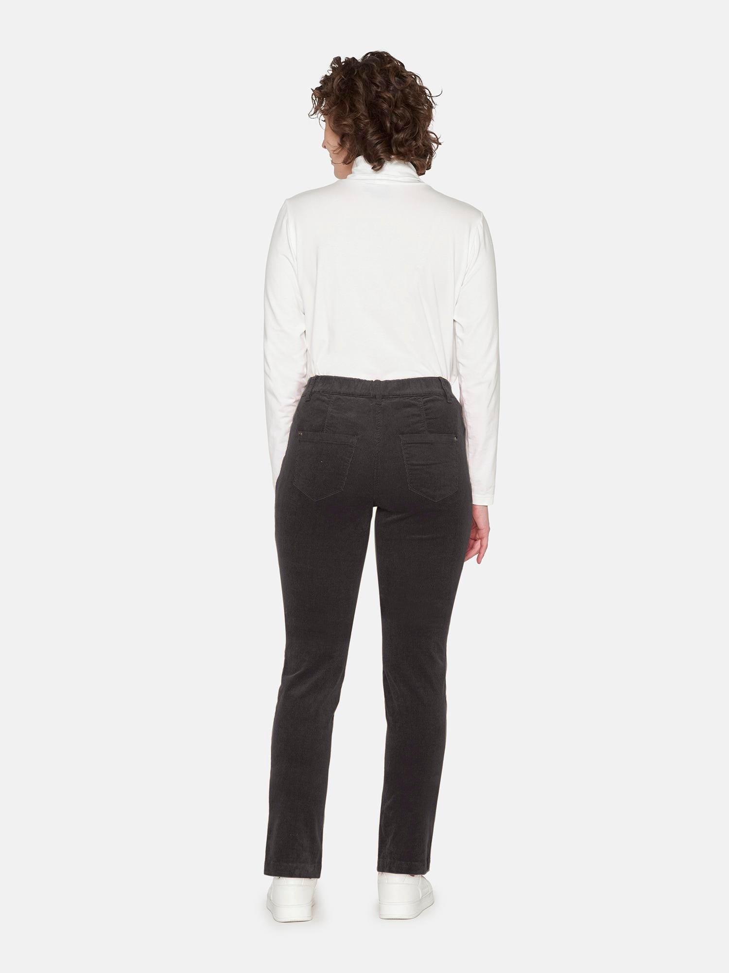 Sofie Fløjls Bukser - Sort - Straight Fit