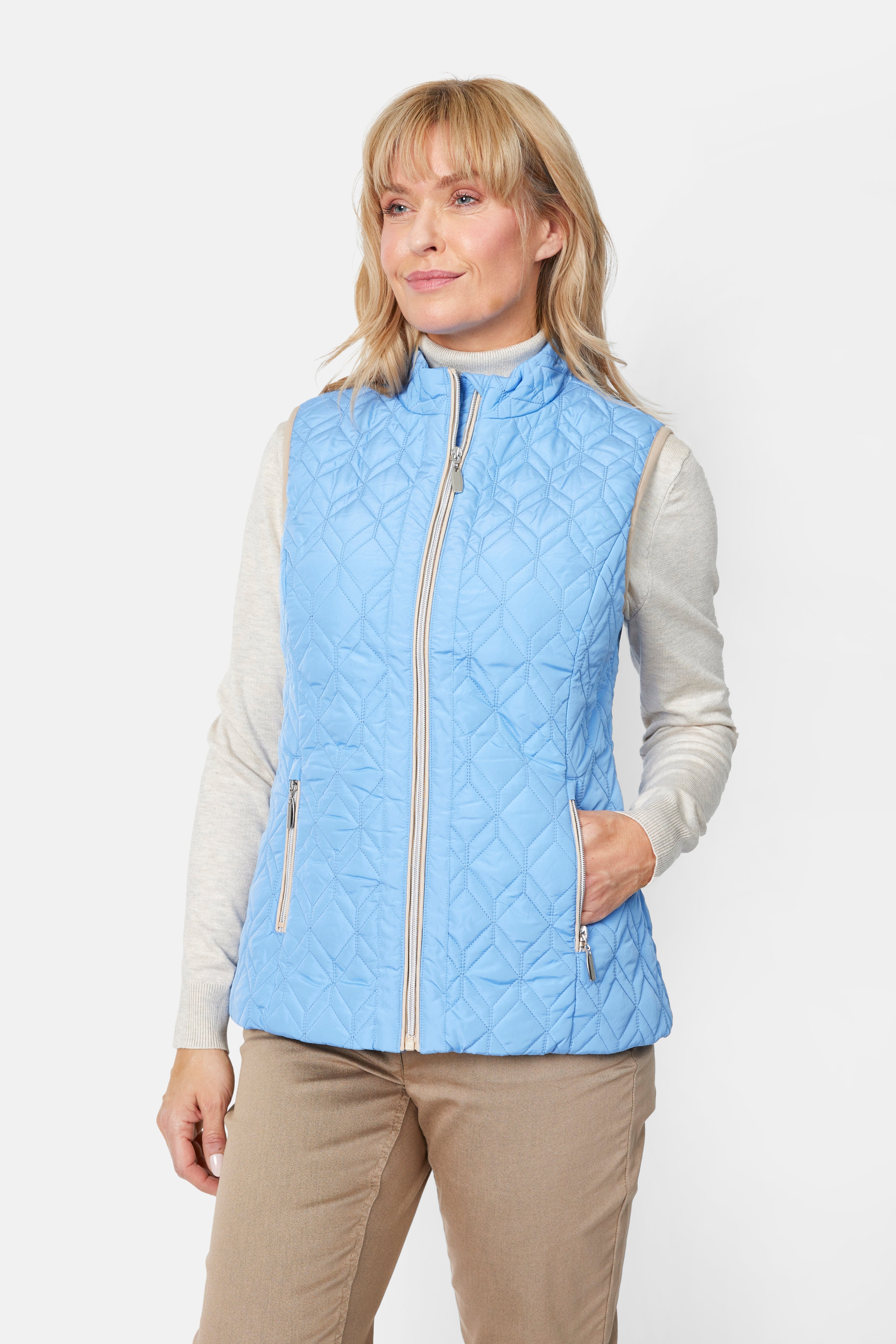 Vest - Lys Blå