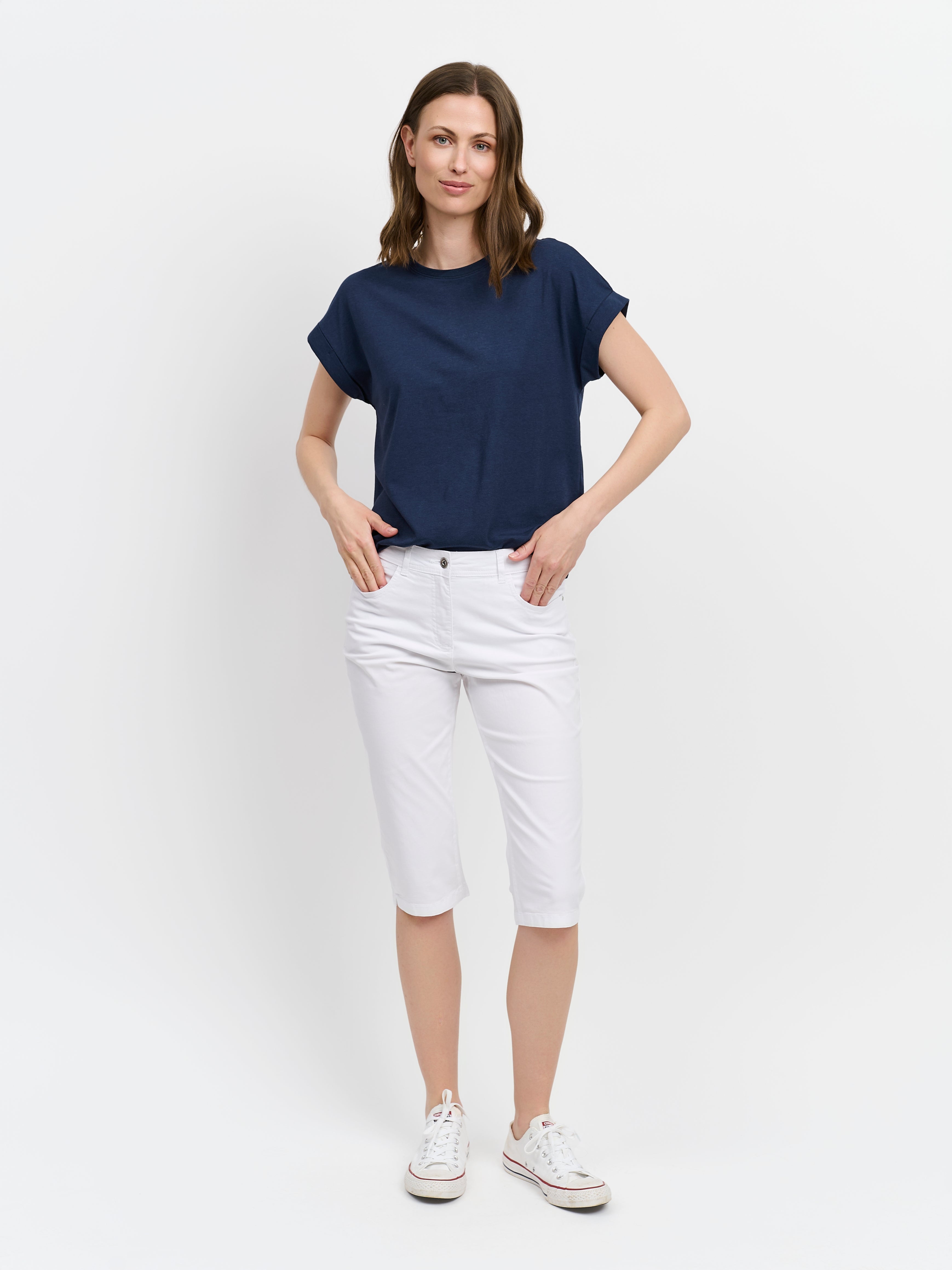 Madelaine Knickers - Hvid - Straight Fit
