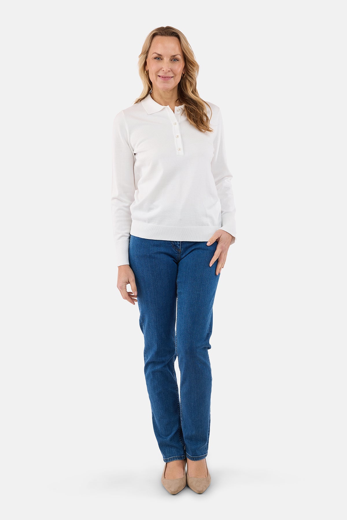 Madelaine Jeans - Medium Blå - Straight Fit