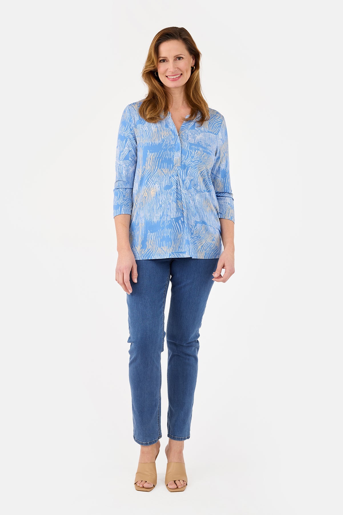 Elisabeth Jeans - Blå - Curvy Fit