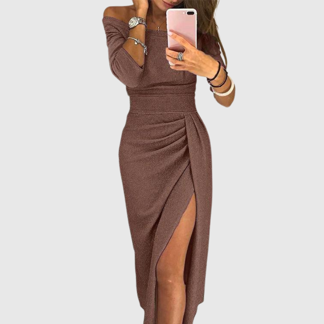 Fiora™ Elisa Off-shoulder Galakjole