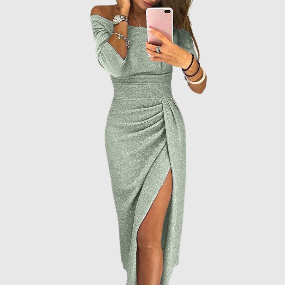 Fiora™ Elisa Off-shoulder Galakjole