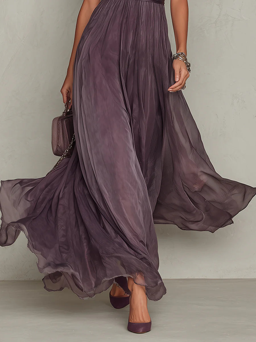 Fiora™ Alessia Chiffon Maxikjole