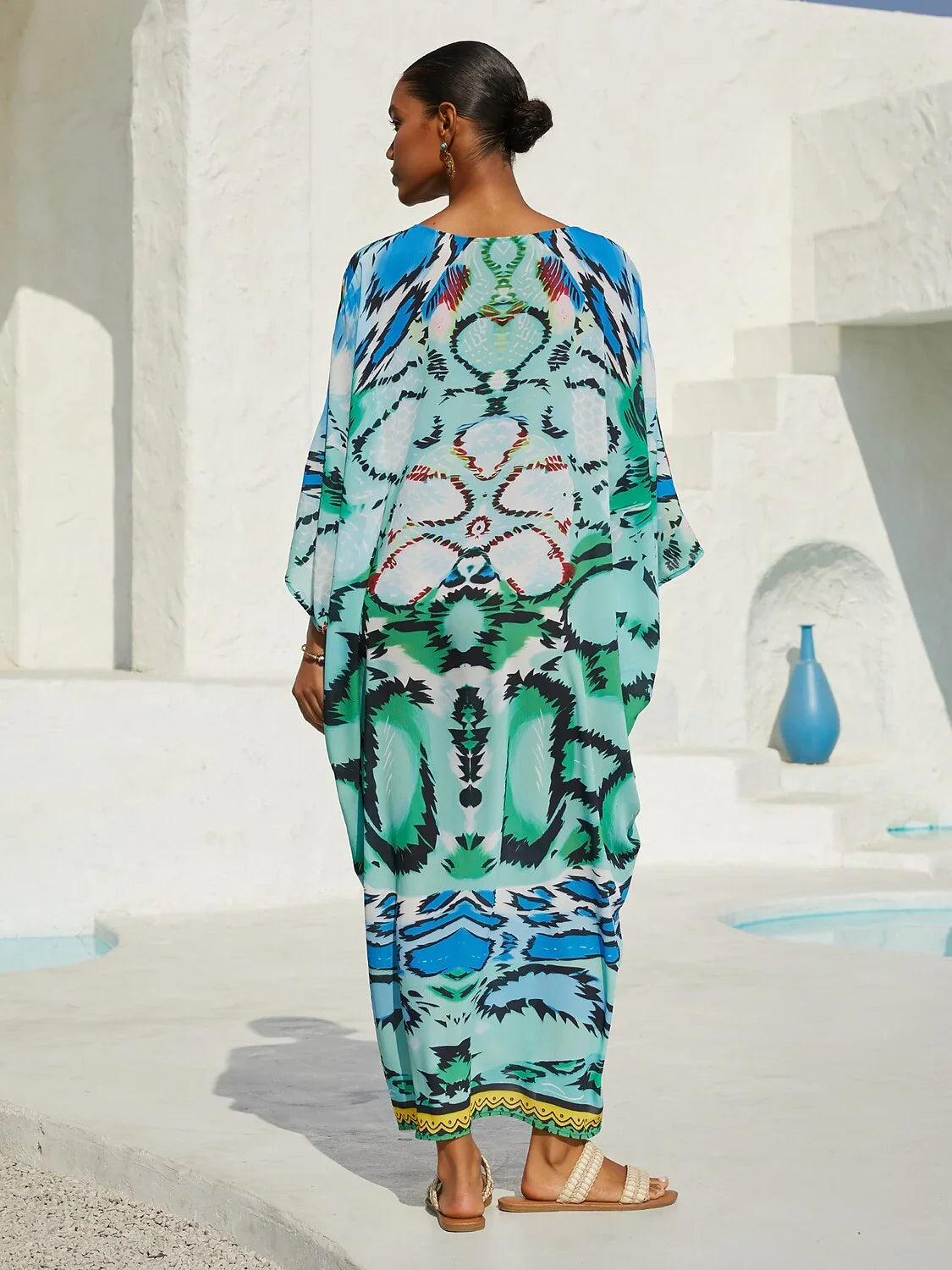 Land of Wonder chiffon kaftankjole