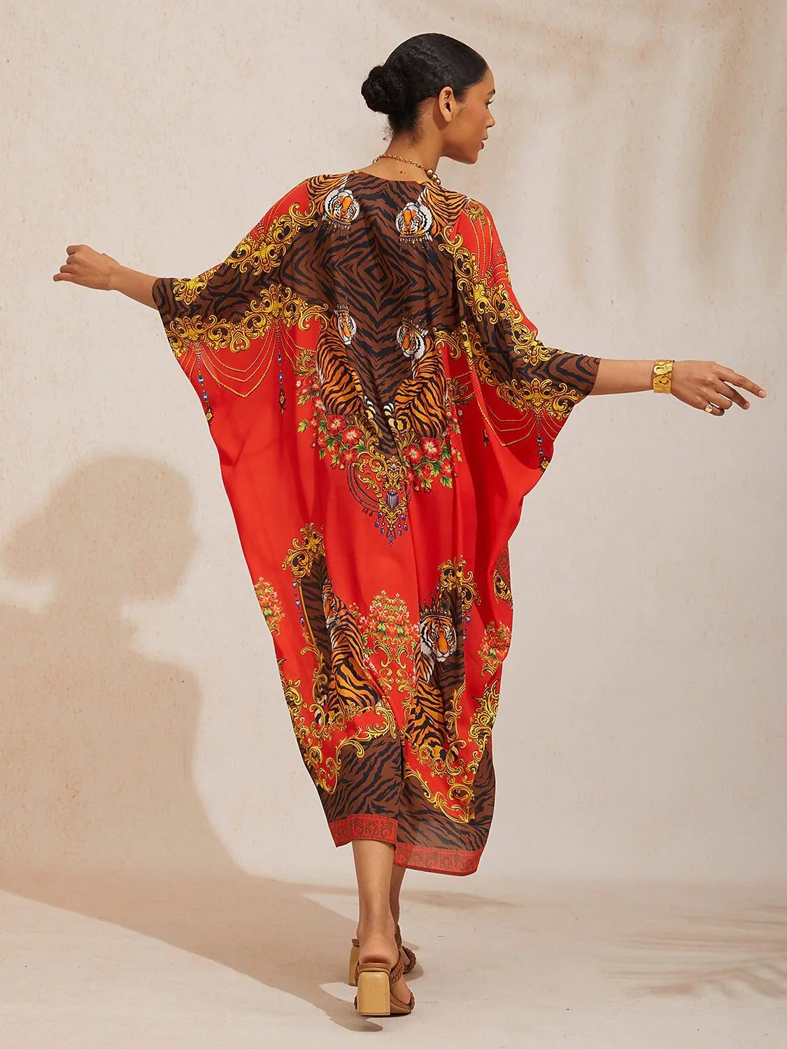 Land of Wonder chiffon kaftankjole